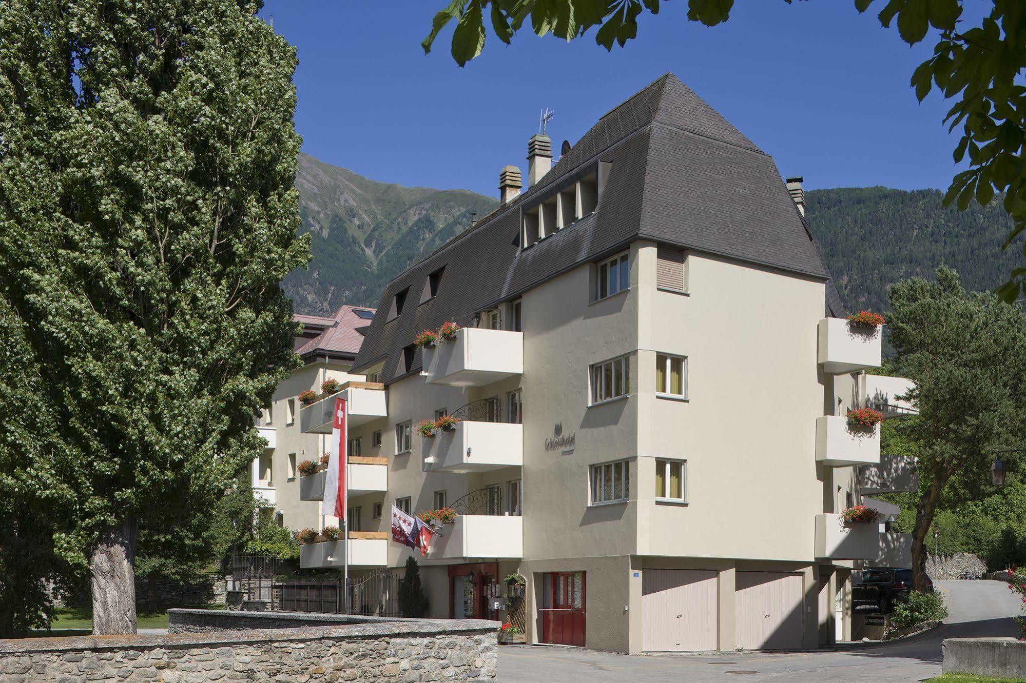 Schlosshotel - Self Check-In Hotel Brig Luaran gambar